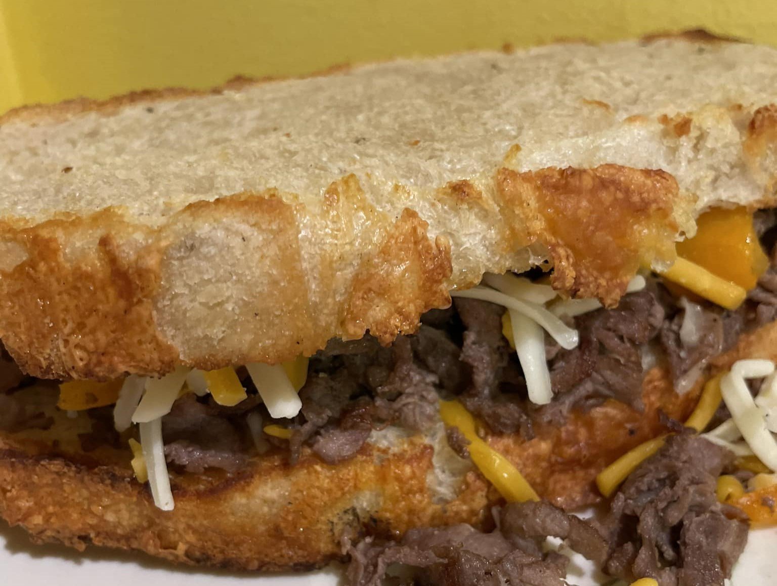 Steak & Cheese Sandwich Cropped